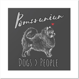 Pomeranian - Dogs > People Posters and Art